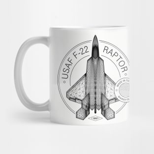 F-22 Raptor Mug